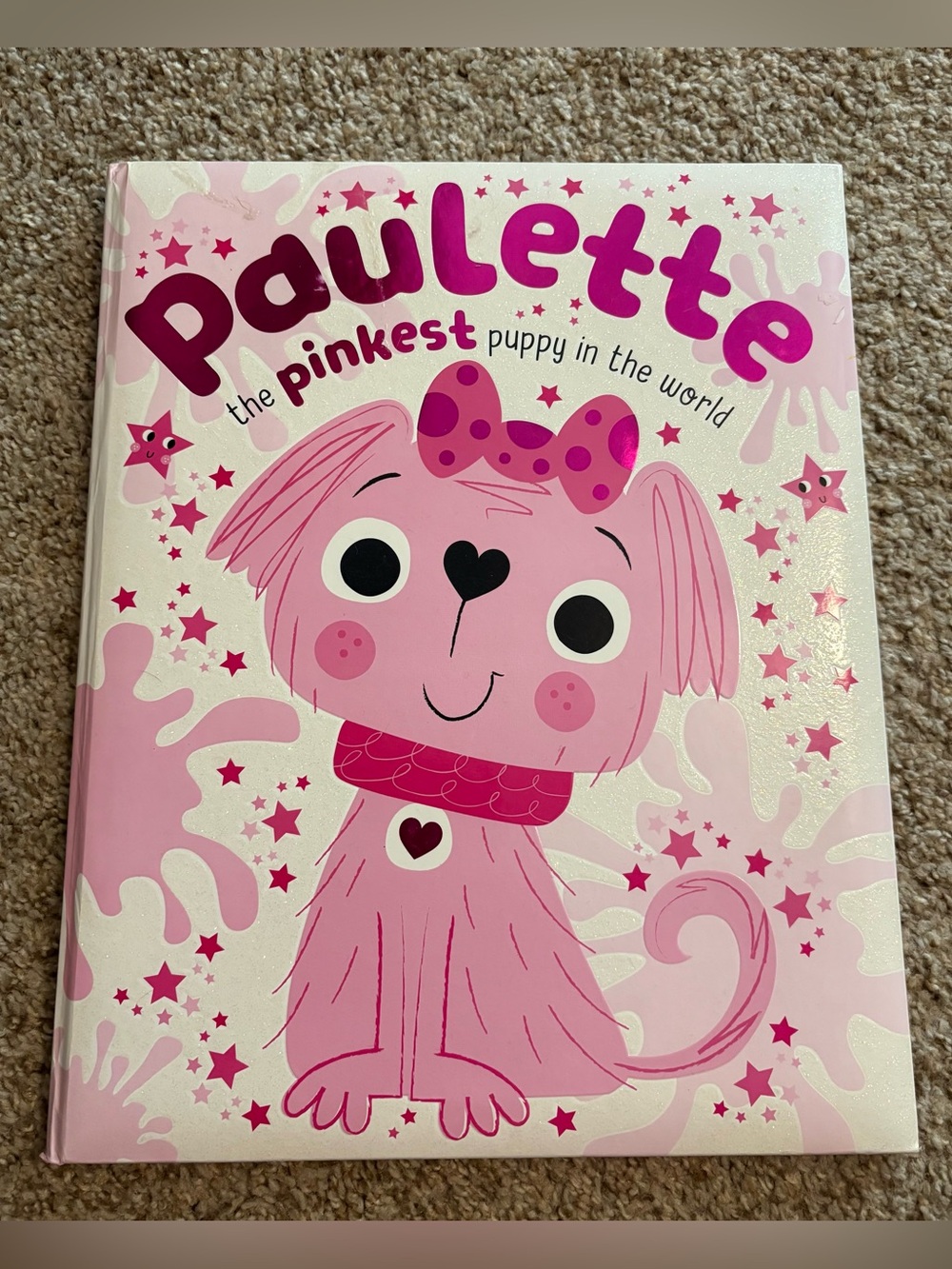 Paulette The Pinkest Puppy in the World - Pink Kids Book
